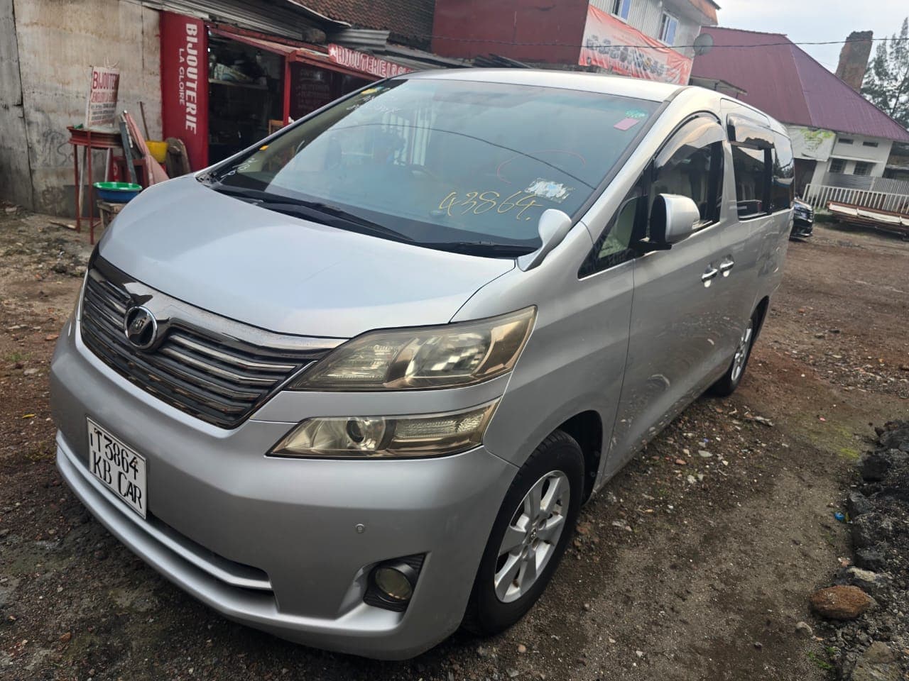 Vente d’une toyota Vellfire